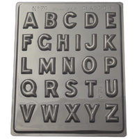 Alphabet Chocolate Mould - Standard 0.6mm