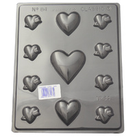 Heart Variety Mould - Thick 1.5mm