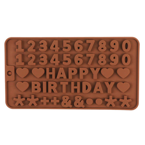 Letters & Numbers Silicone Mould