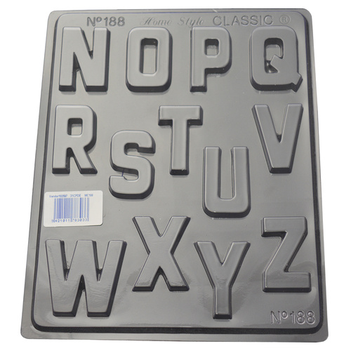Alphabet N-z Mould