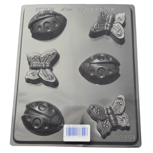 Butterflies & Ladybirds Chocolate / Craft Mould