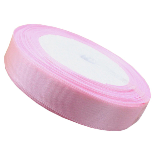 Ribbon 12mm Light Pink - 25 Yard Roll