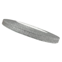 6mm Ribbon Silver Sparkle 25 Yards