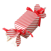 Red And White Stripe Candy Box