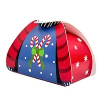 Candy Cane Sweater Treat Box  10.5cm