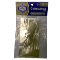 Cellophane Bag Size 1 - 60 X 100mm - 10 Pack Hang Sell