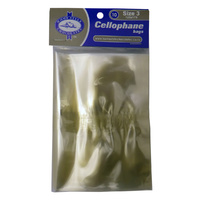 Cellophane Bag Size 3 - 125 X 175mm - 10 Hang Sell Pack