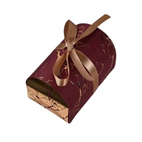 Claret Printed Box 9cm