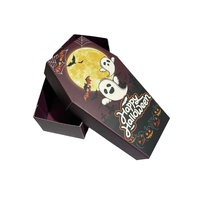 Treat Box Ghost Coffin 14cm