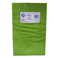 Lime Foil - 100 Sheets