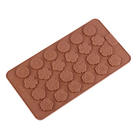Flat Flowers Silicone Mould