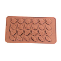 Flat Leaves Silicone Mould