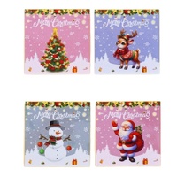 Self Adhesive Santa-Tree-Reindeer-Snowman Christmas Bag 10 x 13cm 20pcs