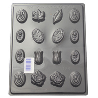 Flower Variety Chocolate Mould - Standard 0.6mm