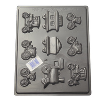 Cars & Trains Chocolate Mould - Standard 0.6mm