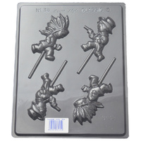 Cowboys & Indians Chocolate Mould - Standard 0.6mm