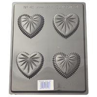 Small Heart Box Chocolate Mould - Standard 0.6mm