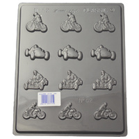 Cars & Bikes Chocolate Mould - Standard 0.6mm