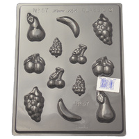 Assorted Fruits Chocolate Mould - Standard 0.6mm