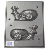Rabbit & Cart Mould - Thick 1.5mm