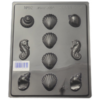 Sea Shells Chocolate Mould - Standard 0.6mm