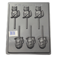 Cats & Dogs Chocolate Mould - Thick 1.5mm