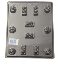 Classic Roses Chocolate Mould - Thick 1.5mm