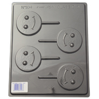 Happy Faces Chocolate Mould - Thick 1.5mm