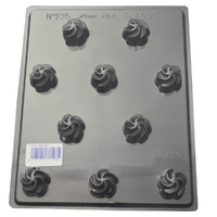 Classic Swirl Chocolate Mould - Thick 1.5mm