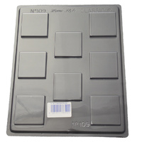 Chess Board Squares Chocolate Mould - Thick 1.5mm