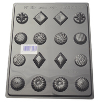 Flat Variety Chocolate Mould - Thick 1.5mm