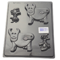 Cows Chocolate / Soap Chocolate Mould - Standard 0.6mm