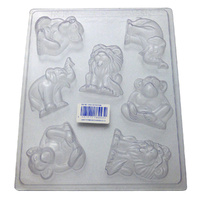 Zoo Animals Chocolate Mould - Thick 1.5mm