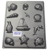 The Seaside Chocolate Mould - Thick 1.5mm