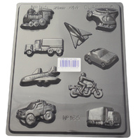 Cars Trucks Planes Chocolate Mould - Thick 1.5mm