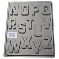 Alphabet N-Z Mould - Standard 0.6mm