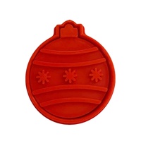 Xmas Bauble  Fondant / Cookie Cutter & Stamp 4.5cm