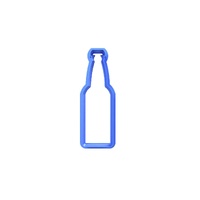 Bottle Fondant / Cookie Cutter 7.1cm