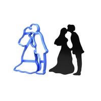 Bride & Groom  Fondant / Cookie Cutter