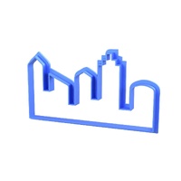 City Skyline #2 Fondant / Cookie Cutter