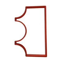 Crown Cutter & Stamp Fondant / Cookie Cutter 6.5 Inch