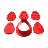 Egg Fondant / Cookie Cutter Set 6pc