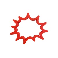 Pow Shape Fondant / Cookie Cutter 12cm
