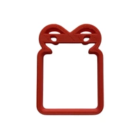 Present/Gift Box With Bow On Top Fondant / Cookie Cutter 9.5cm