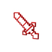 Minecraft Sword Fondant/Cookie Cutter - 20cm