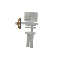 Minecraft Skeleton Figurine Cake Decoration Topper