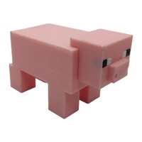 Pig Minecraft Decoration Topper