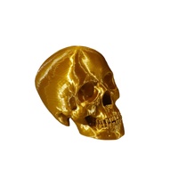 Golden Skull Decoration 