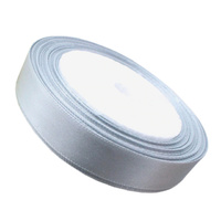 Ribbon 12mm Silver - 25 Yard Roll