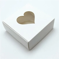 White Heart Window Box Single